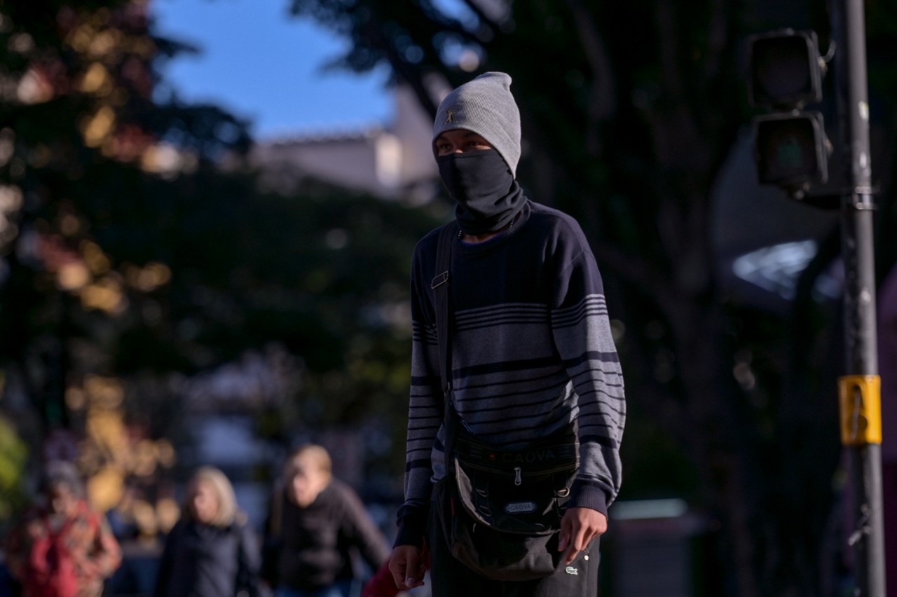 Frio intenso atinge Belo Horizonte com sensação térmica de -4,5ºC