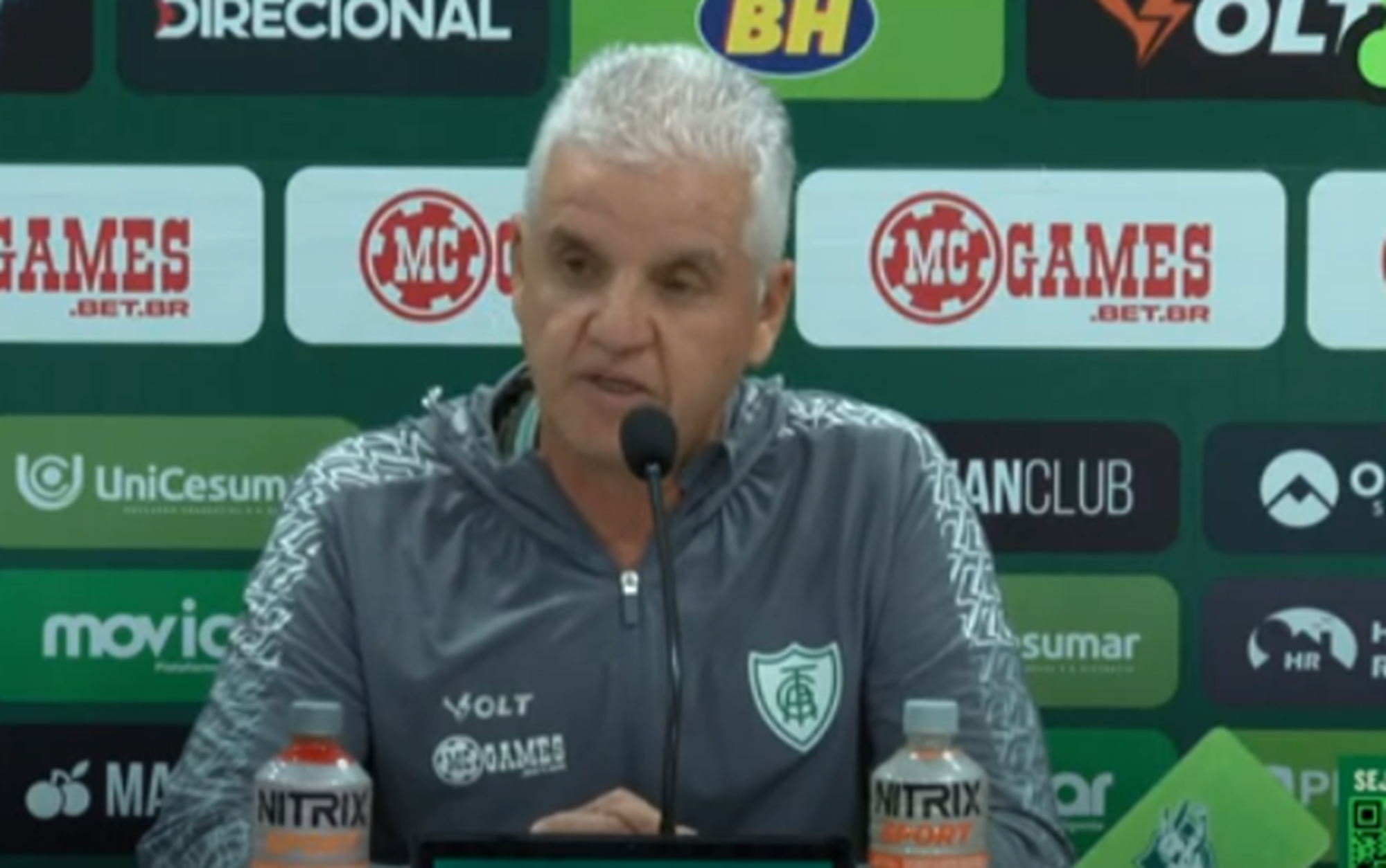 Auxiliar técnico do América confia na recuperação do time na Série B