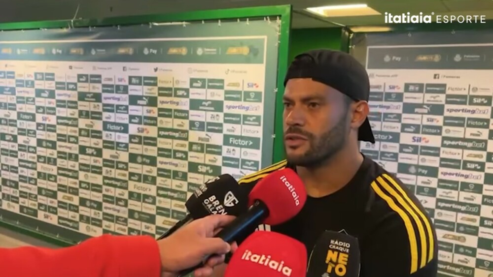 Hulk explica reclamação a árbitro e reconhece superioridade do Palmeiras após derrota do Atlético