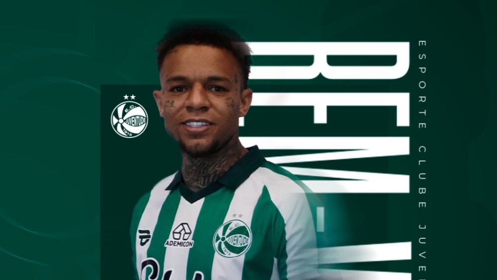 Juventude anuncia contratação do atacante Rafael Bilu, ex-Cruzeiro e América