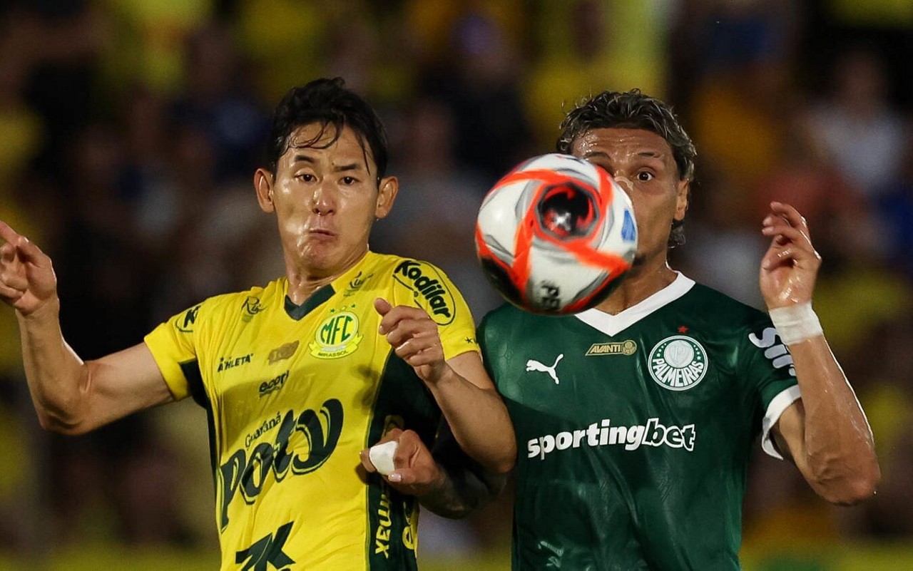 Palmeiras enfrenta Mirassol em partida inédita fora do Campeonato Paulista