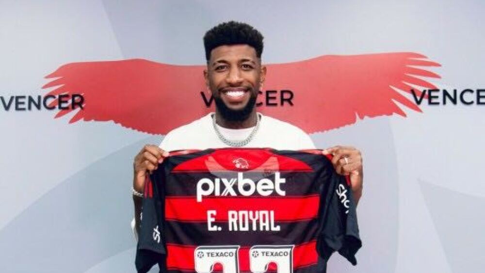 Flamengo anuncia contratação do lateral-direito Emerson Royal, ex-Milan