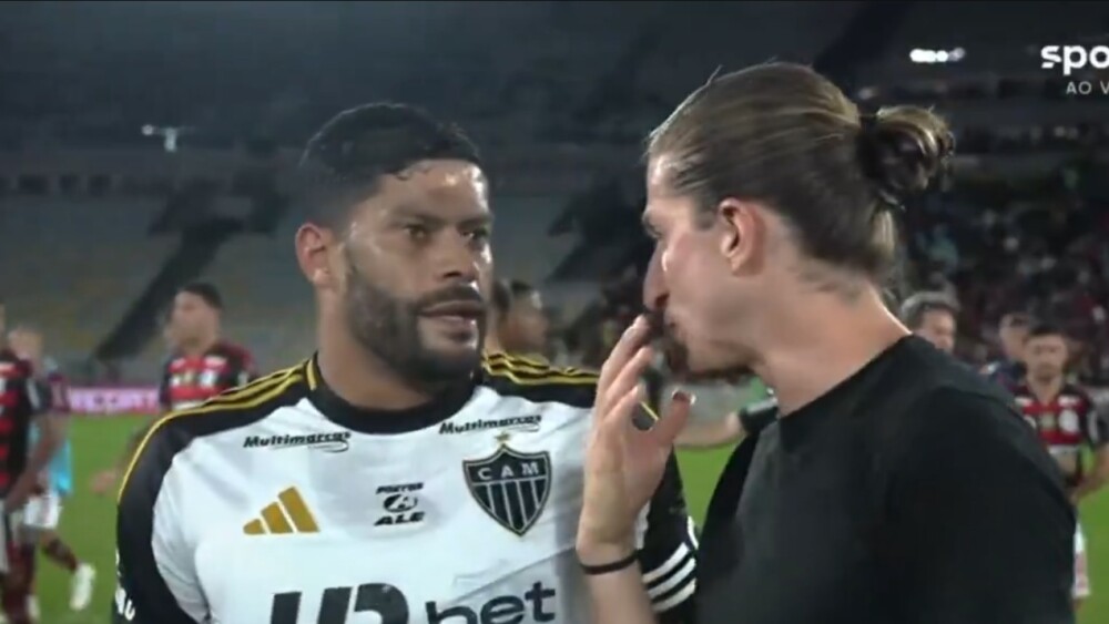 Atlético: especialista revela diálogo entre Hulk e Filipe Luís sobre jogador do Flamengo
