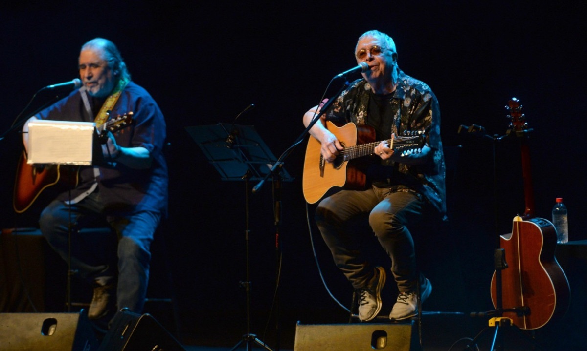 Último show de Sá & Guarabyra em Belo Horizonte reúne sucessos e bis com chopp