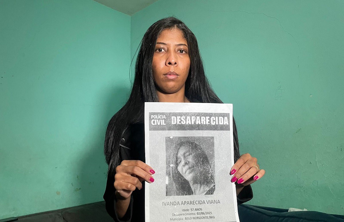 Filha de mulher desaparecida em BH relata desespero da família