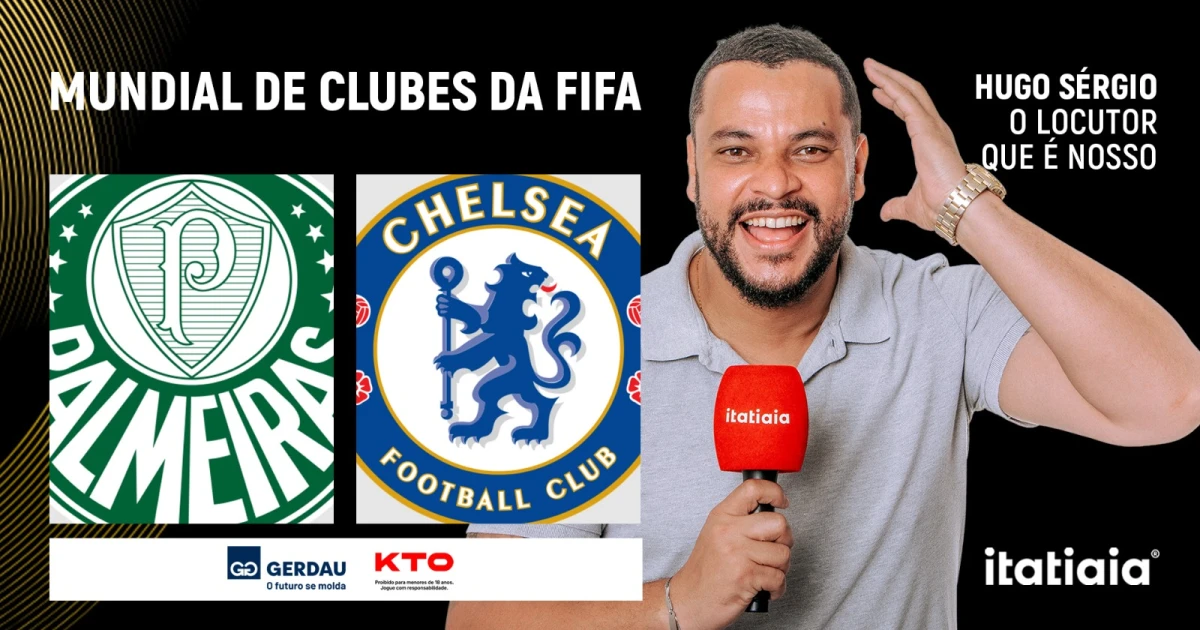 Tempo real de Palmeiras x Chelsea - Mundial de Clubes da FIFA 2025