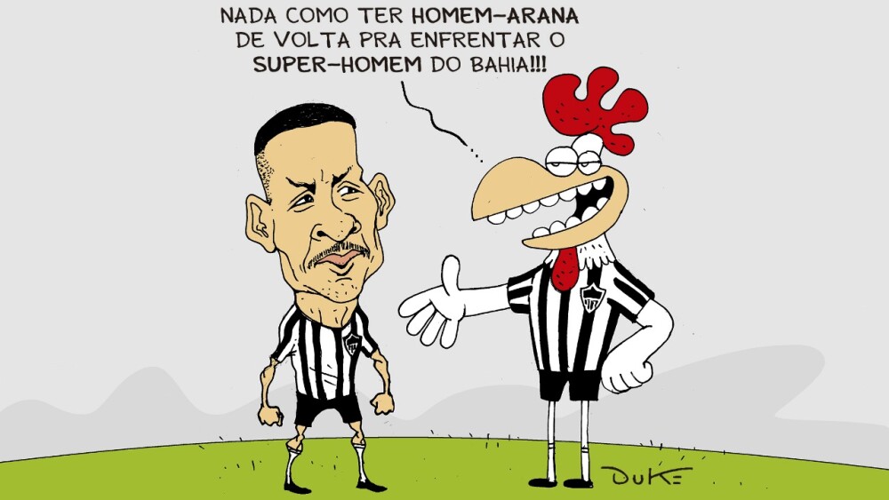 Charge do Duke | Arana volta a ser opção no Atlético