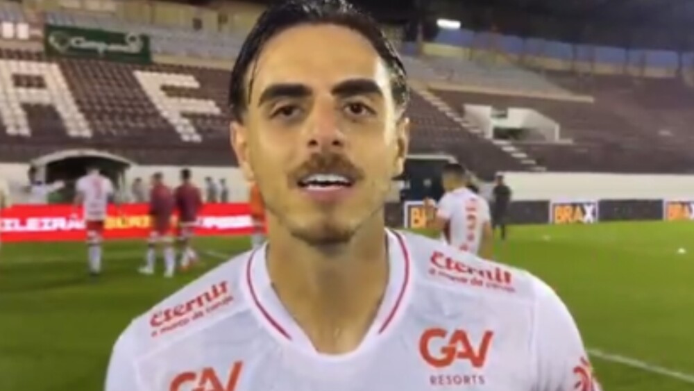 Jovem emprestado pelo Cruzeiro marca primeiro gol em vitória do Vila Nova