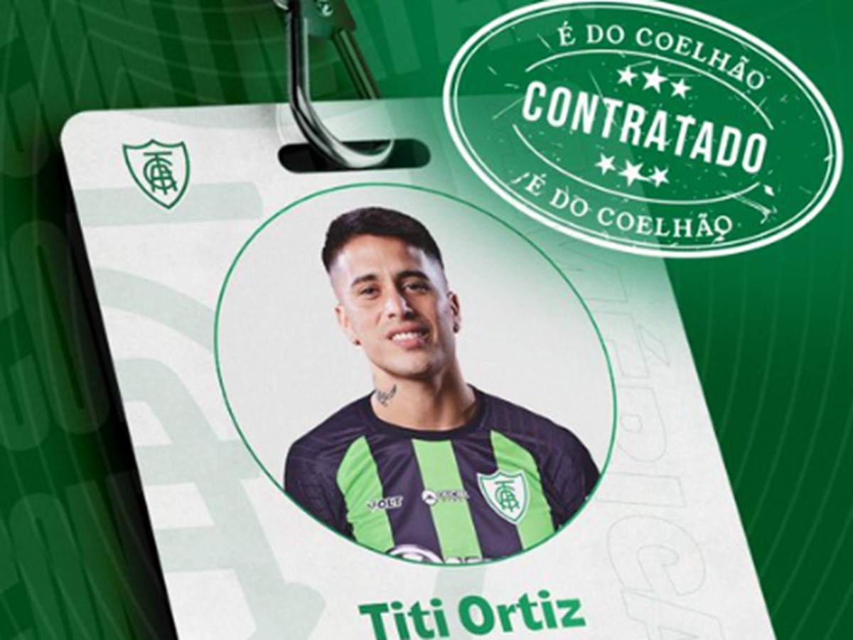 América confirma contratação de Titi Ortiz, novo atacante do time