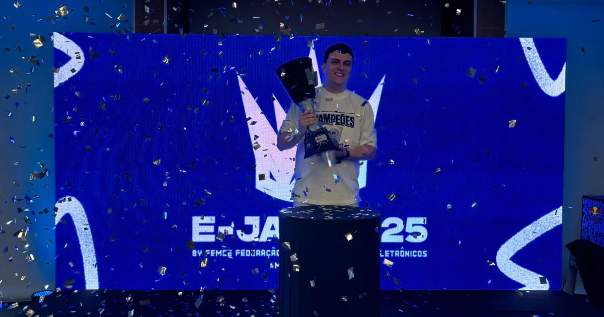 E-JAM 2025: Gabriel Rezende conquista título no EA FC