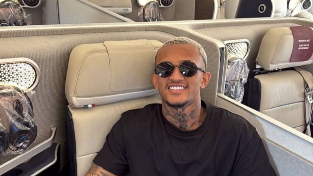 Wesley se despede do Flamengo após transferência para Roma