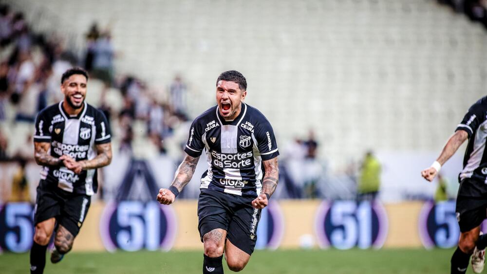 Ceará vence ‘Clássico-Rei’, afunda Fortaleza e sobe na tabela do Brasileiro