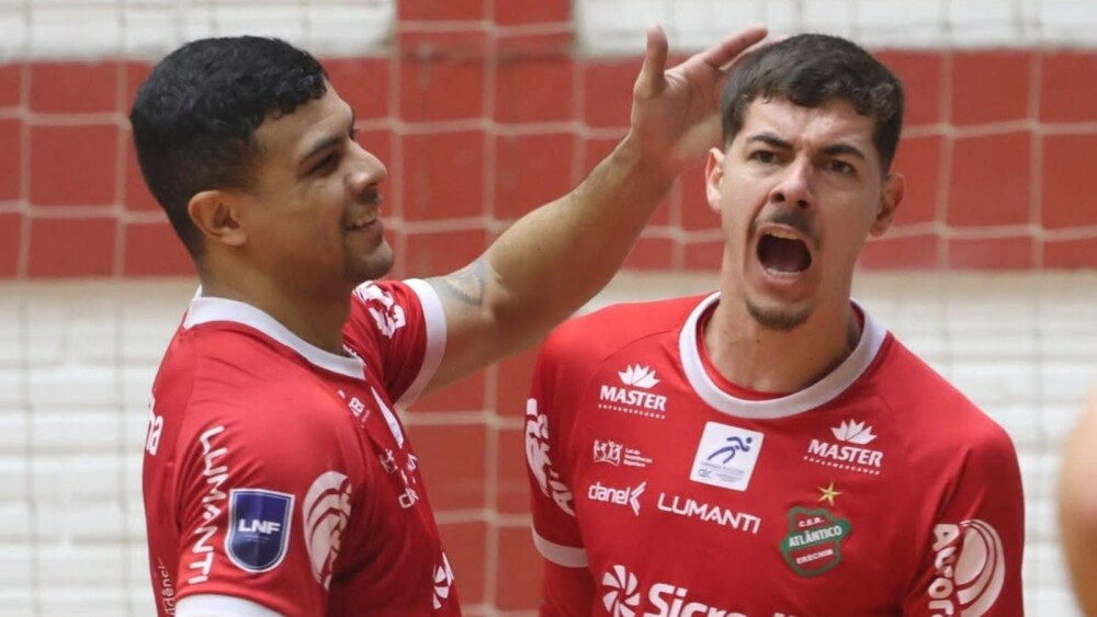 Minas perde vantagem e é eliminado pelo Atlântico na Copa do Brasil de Futsal