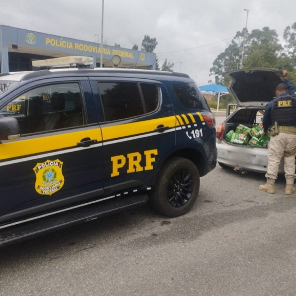 Três homens são detidos por furto de cerveja após acidente na BR-381 em MG