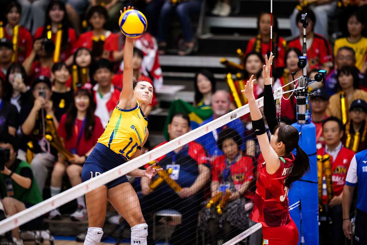 Brasil vence Japão em jogo eletrizante e garante vaga na final da Liga das Nações