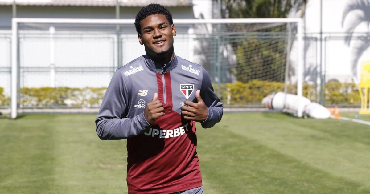 São Paulo recebe proposta europeia por jovem atacante que chamou atenção do Cruzeiro