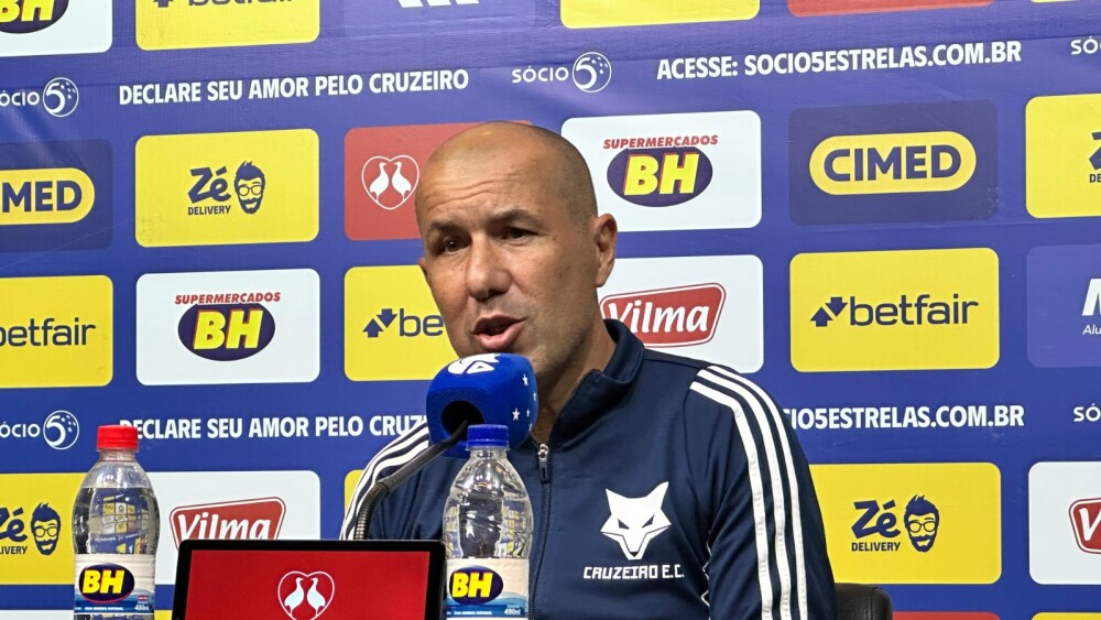Jardim destaca força do elenco em goleada do Cruzeiro sobre o Juventude