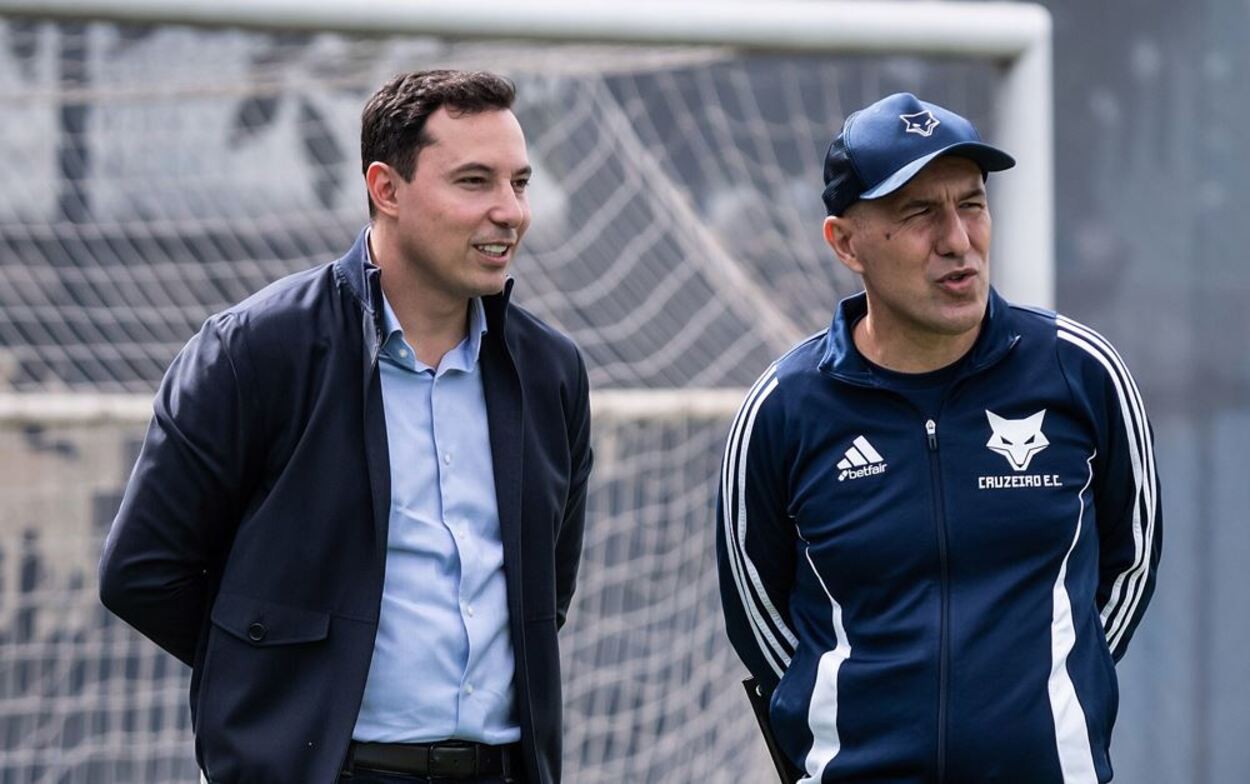 Cruzeiro: vice-presidente Pedro Junio destaca força de Leonardo Jardim no clube