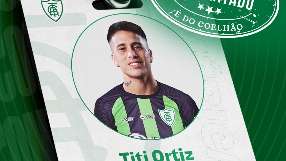 América anuncia contratação do atacante argentino Titi Ortíz, ex-Sport