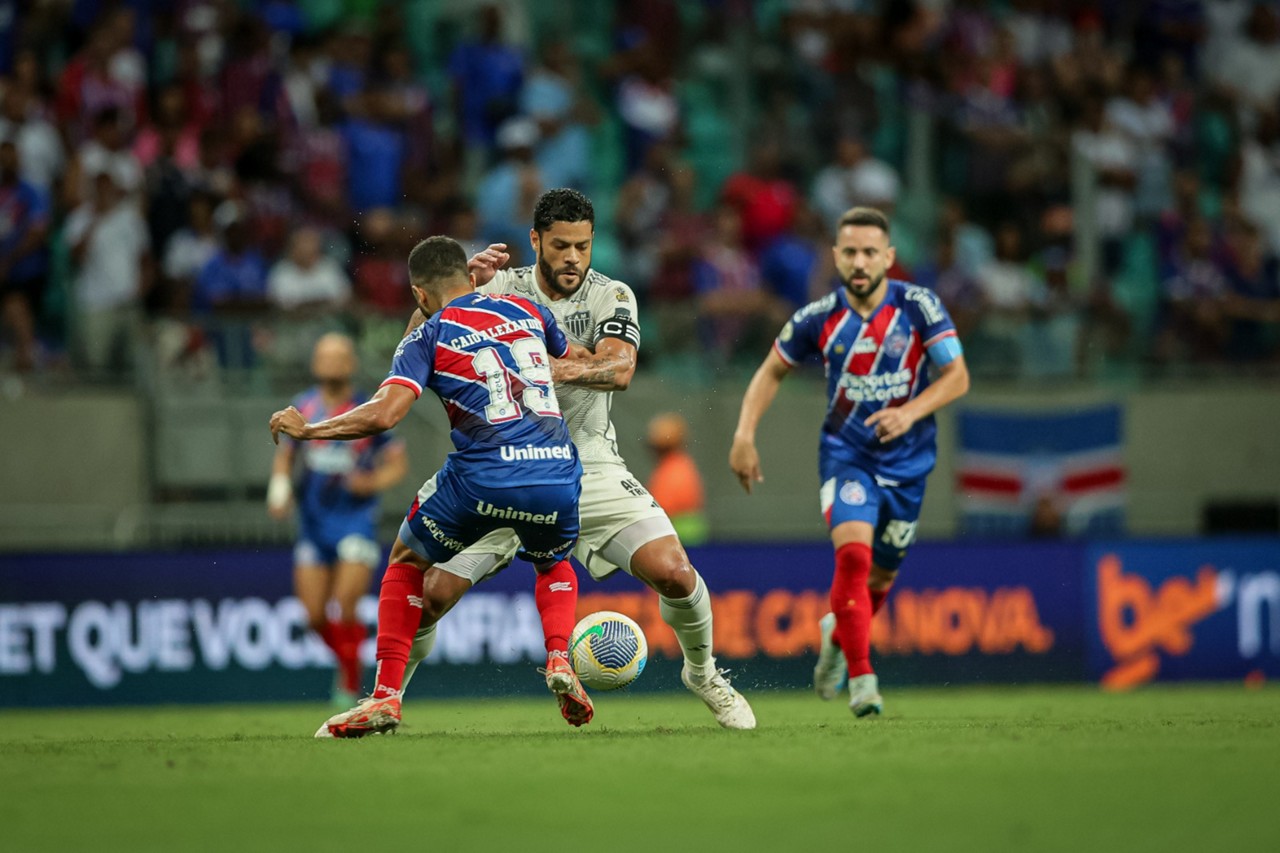Atlético leva vantagem no histórico de confrontos contra o Bahia; confira estatísticas