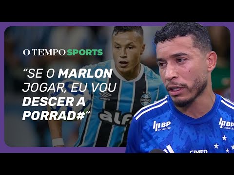 William fala sobre reencontro com Marlon e projeta duelo contra Grêmio em coletiva
