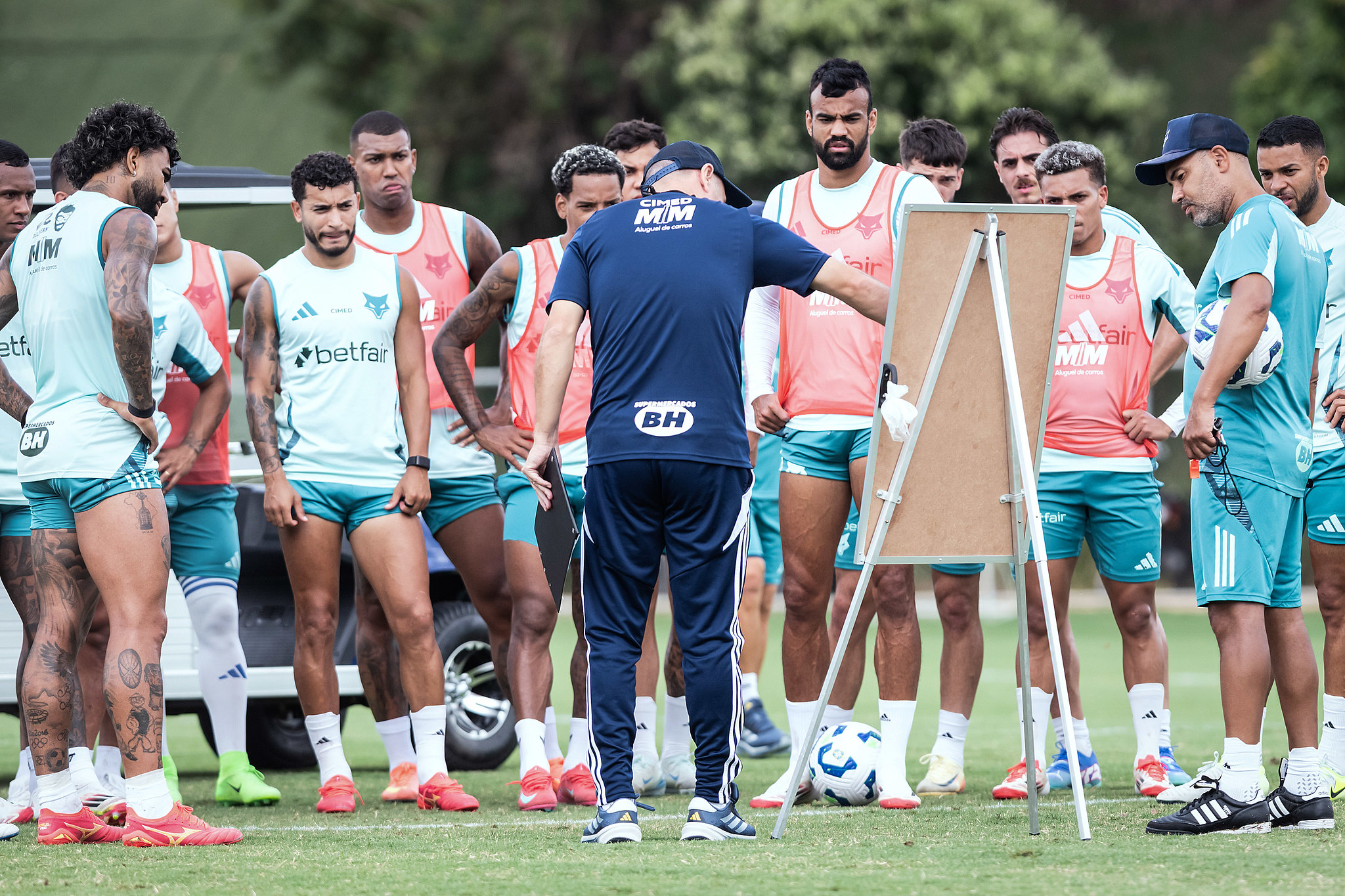 Cruzeiro terá última semana livre de treinos antes de sequência intensa de jogos