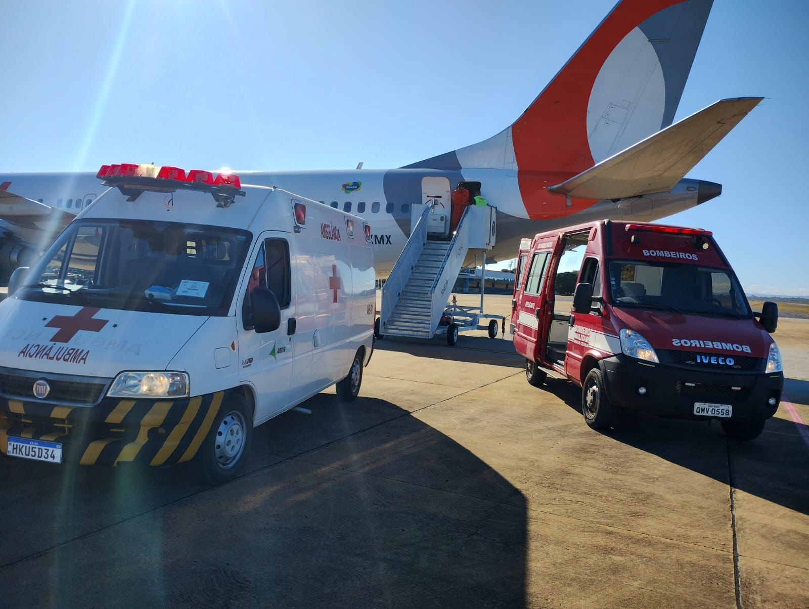 Bebê engasga durante voo e é salvo após pouso de emergência em Montes Claros