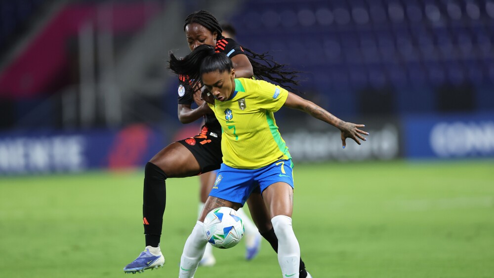 Brasil segura empate com a Colômbia e avança em 1º na Copa América Feminina