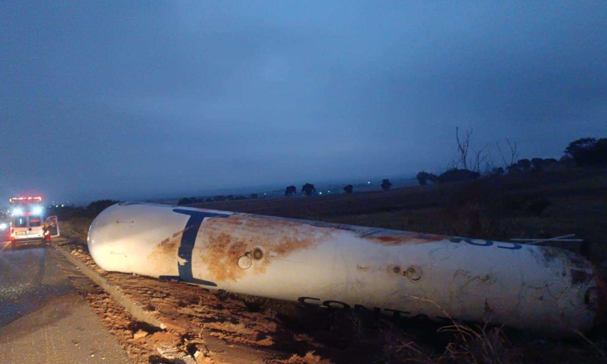 BR-153 é reaberta após bloqueio por risco de explosão em Centralina