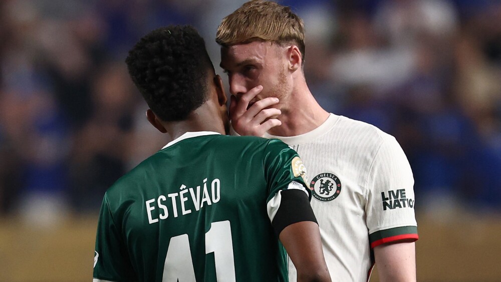 Veja como Estêvão reagiu à eliminação do Palmeiras no Mundial