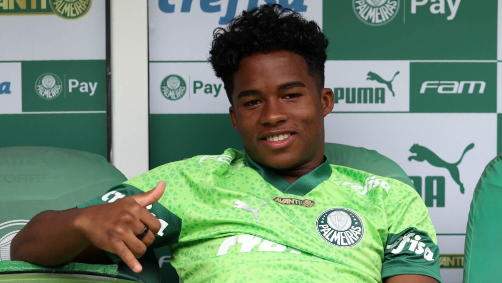 Gafe? Palmeiras não inclui Endrick em homenagem a ídolos aniversariantes da semana