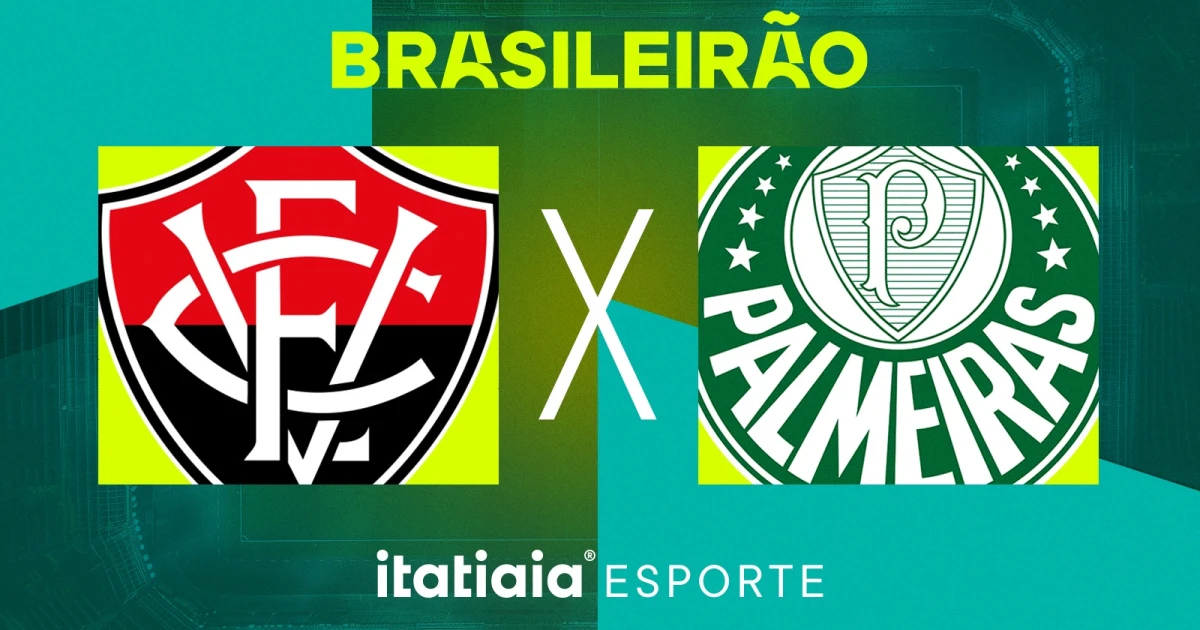 Tempo real de Vitória x Palmeiras - Brasileiro Série A 2025