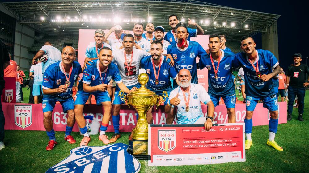 São Bernardo é tricampeão da Copa Itatiaia KTO em emocionante final