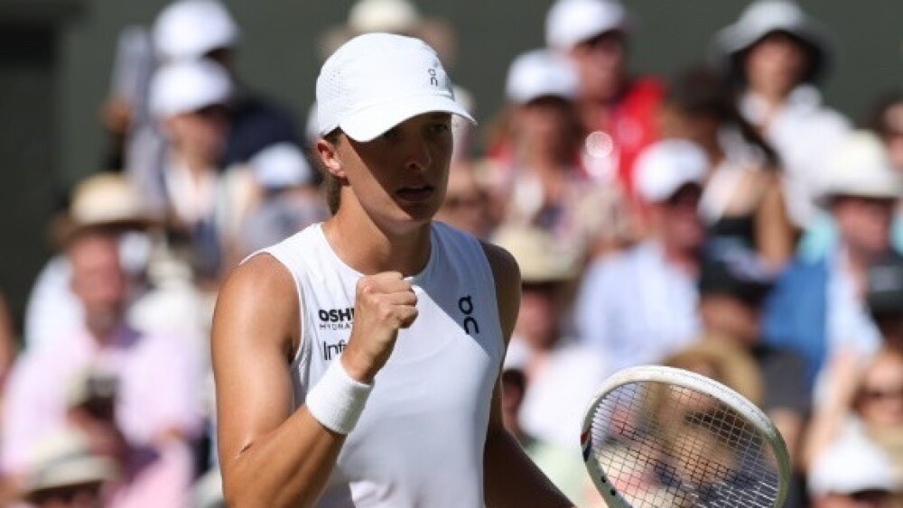 Swiatek domina Anisimova, faz história e conquista título inédito em Wimbledon