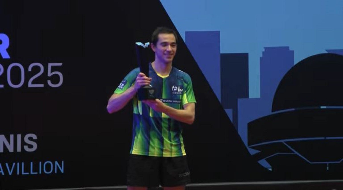 Hugo Calderano vence WTT Buenos Aires e conquista título em simples masculino