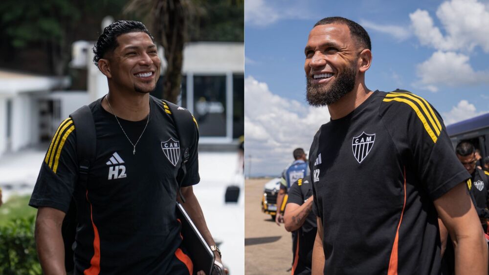 Rony e Everson não participam de jogo-treino do Atlético contra Betim; saiba motivo