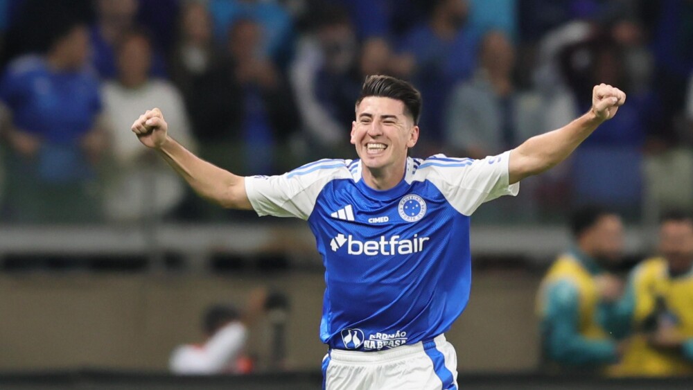 Lucas Villalba desencanta e marca seu primeiro gol pelo Cruzeiro