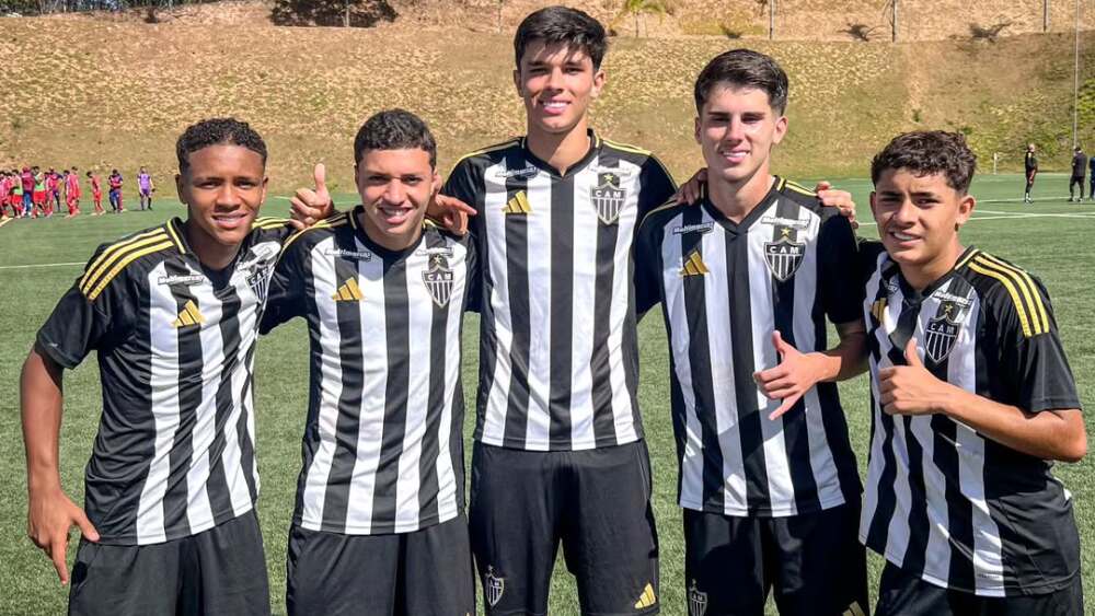 Perto de assinar contrato profissional, Veneno brilha em goleada do Atlético Sub-17