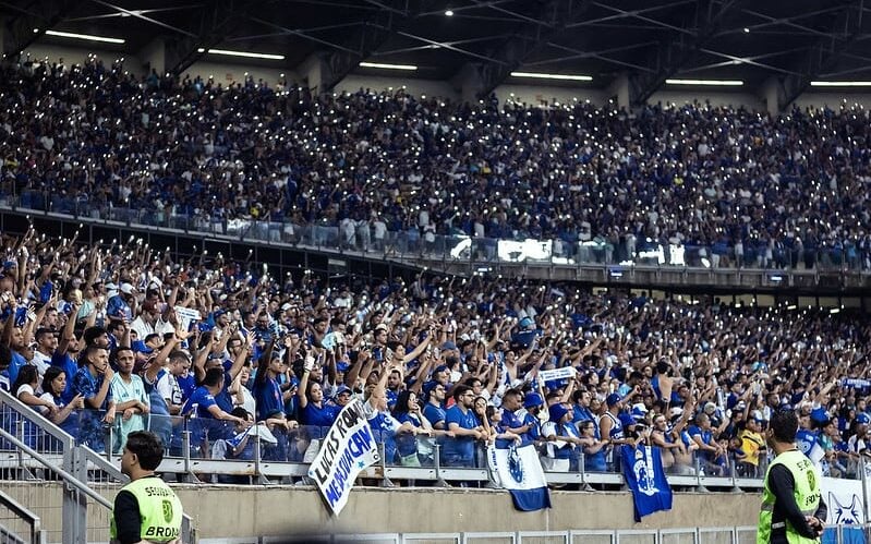 Cruzeiro vai lotar o Mineirão diante do Ceará; veja nova parcial de ingressos