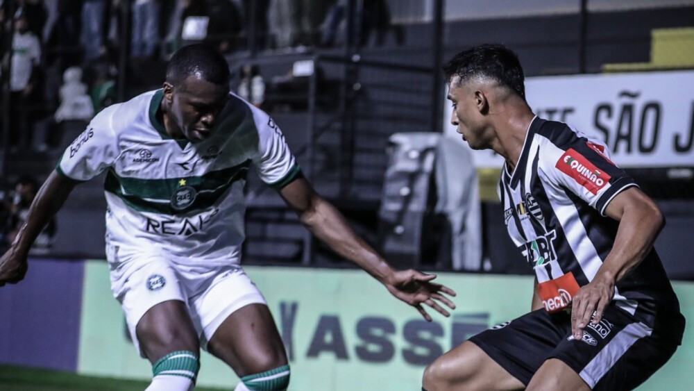 Athletic empata com vice-líder Coritiba e amplia invencibilidade na Série B