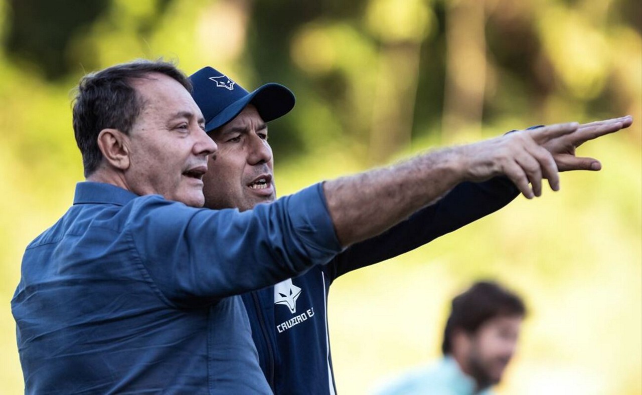 Com Pedrinho, Cruzeiro faz último treino antes de amistoso no Espírito Santo