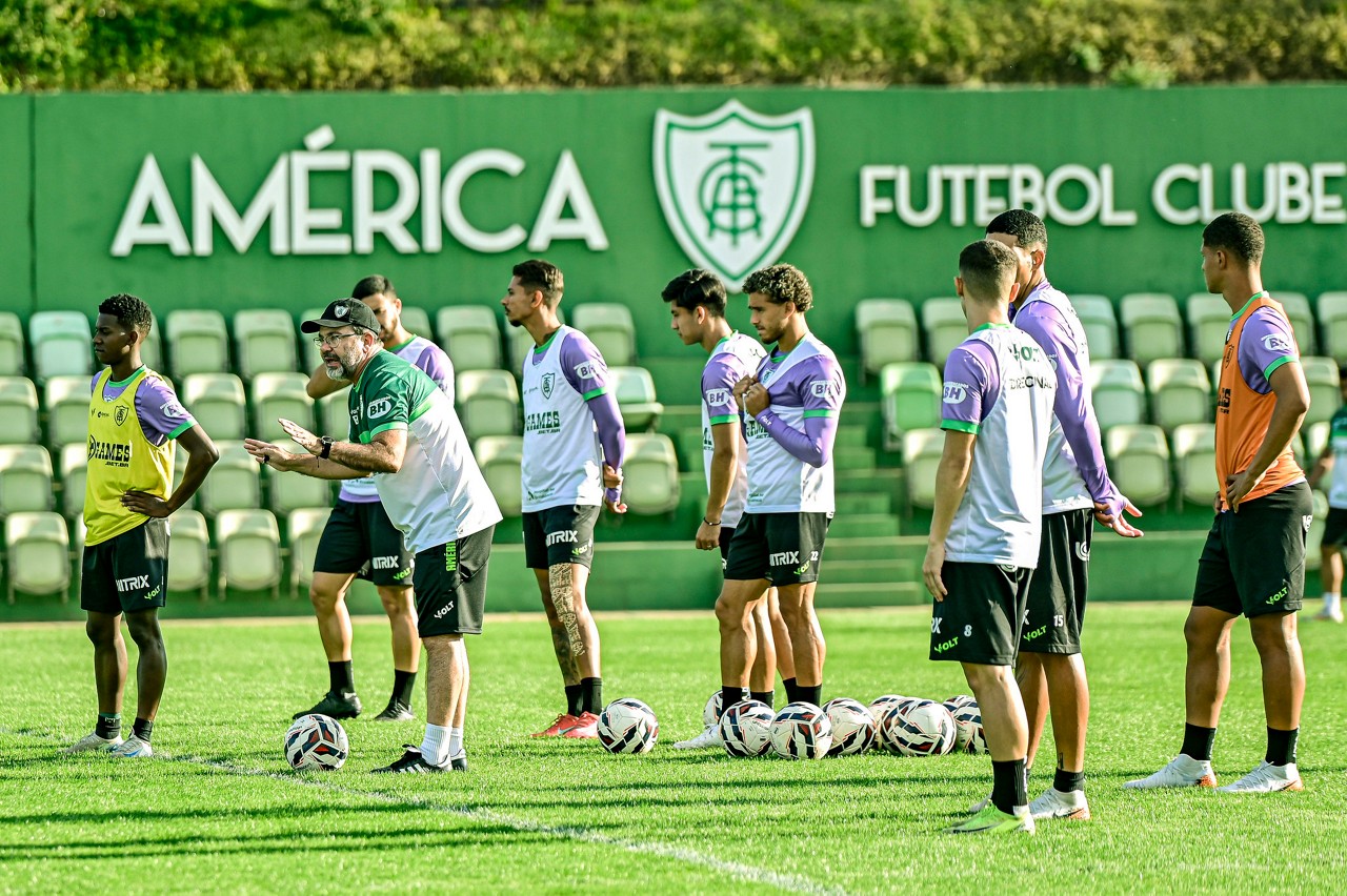 América muda lateral e ataque para jogo contra Athletic na Série B