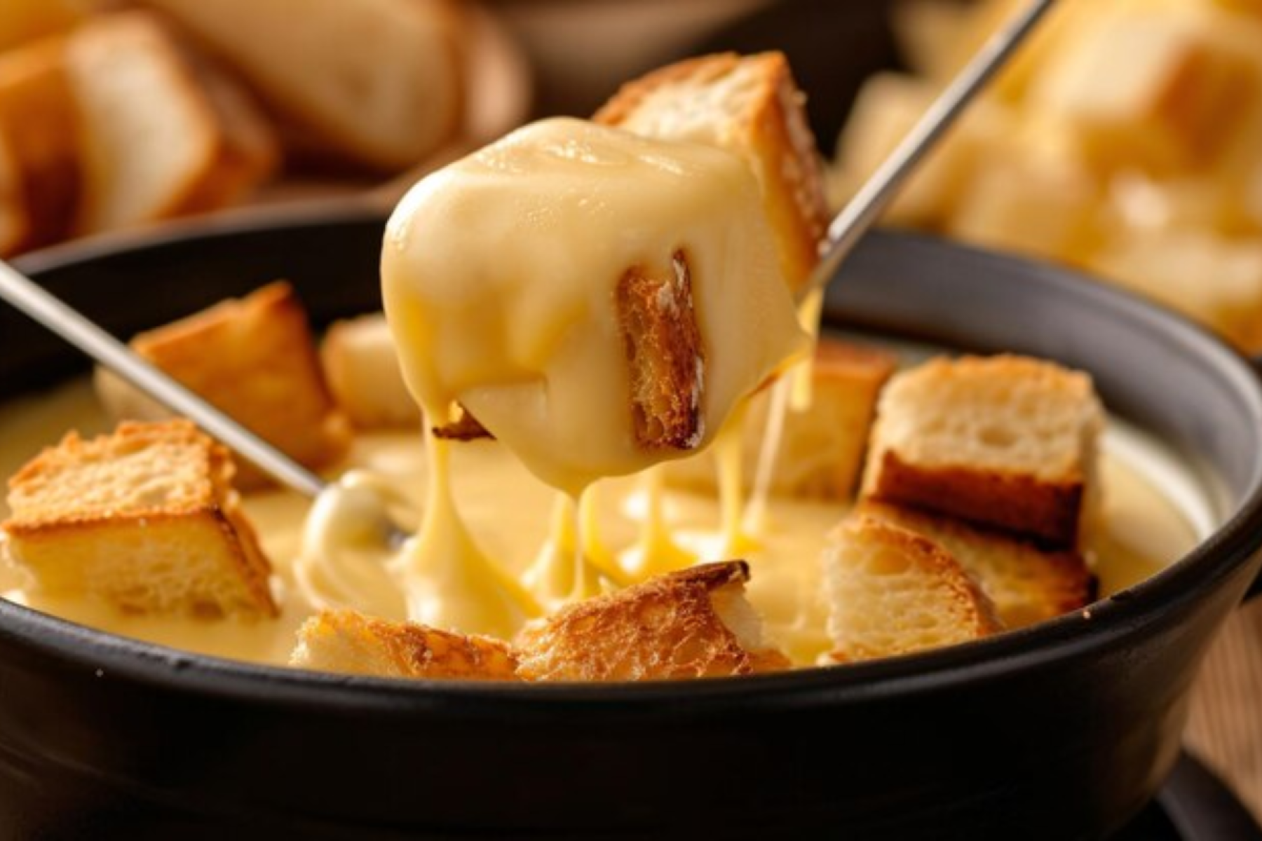 Fondue fácil para aquecer as noites frias com apenas 3 ingredientes