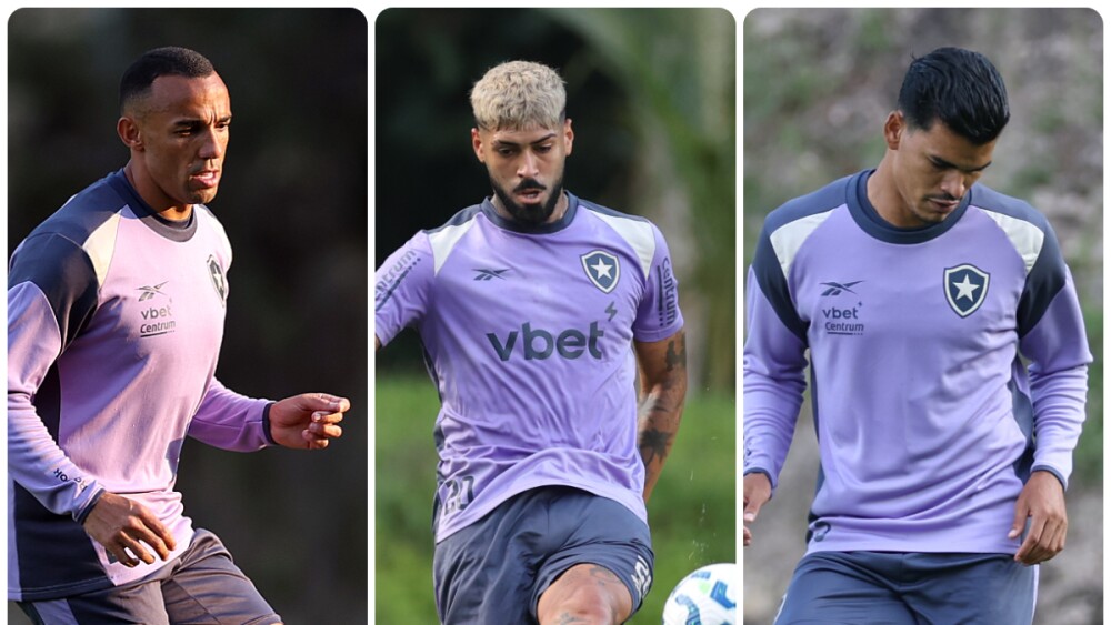 Brasileirão de volta: jogadores do Botafogo que ainda não completaram sete jogos