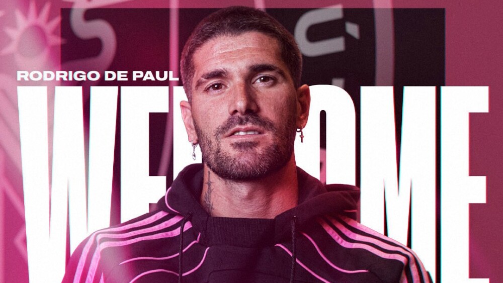 Inter Miami oficializa contratação de Rodrigo de Paul, ex-Atlético de Madrid