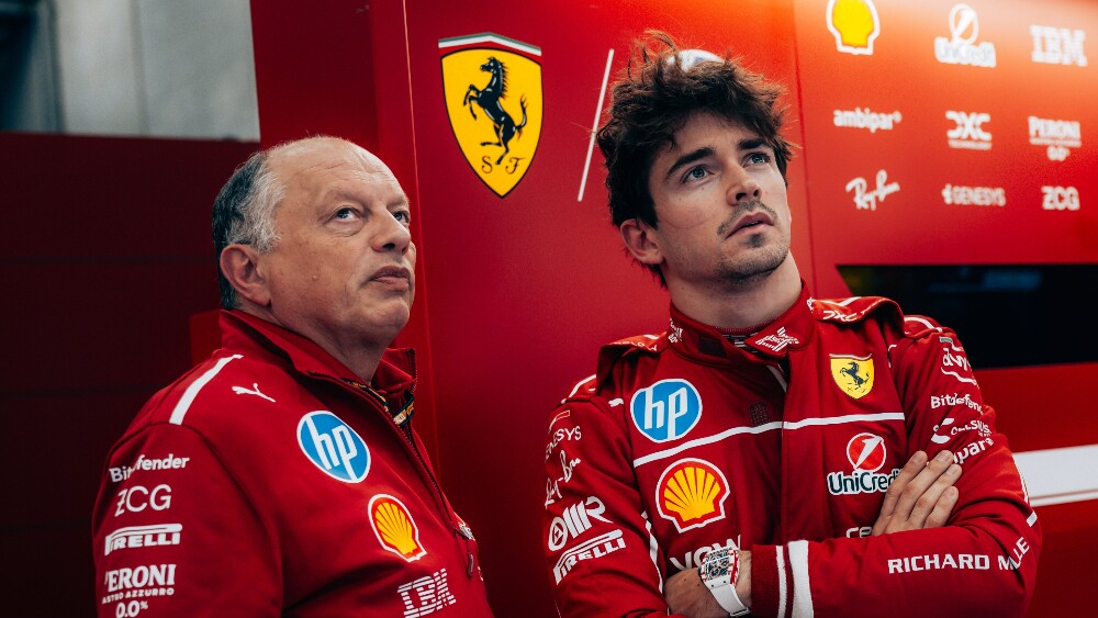 Chefe da Ferrari foca desenvolvimento no carro da temporada 2026 da Fórmula 1