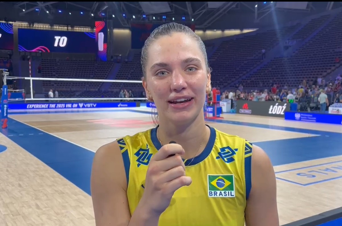Júlia Kudiess projeta ouro em nova final da Liga das Nações entre Brasil e Itália