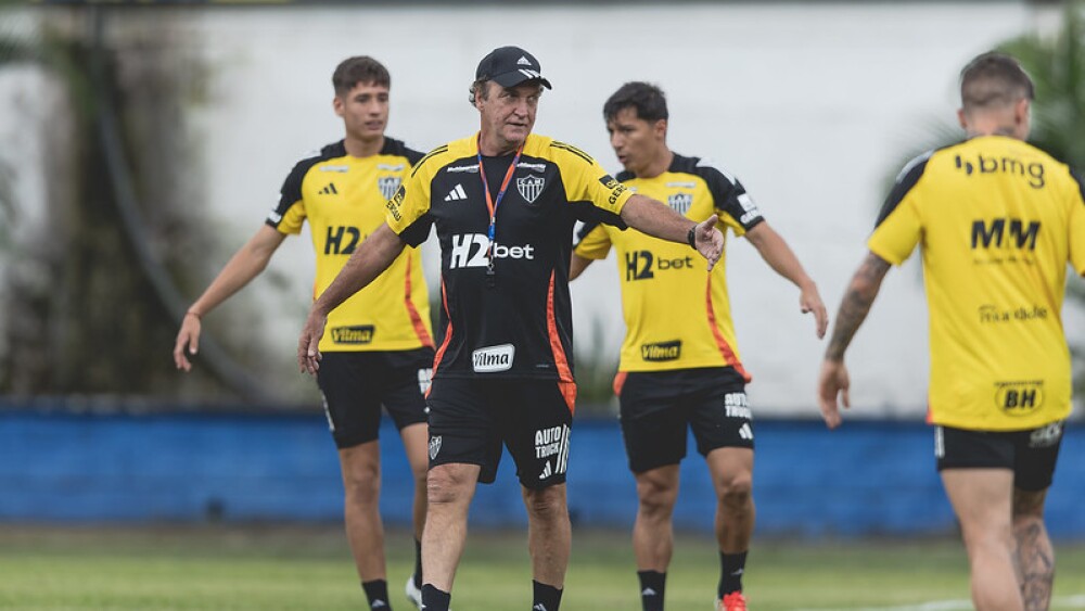 As opções de Cuca para escalar o Atlético em jogo decisivo pela Sul-Americana