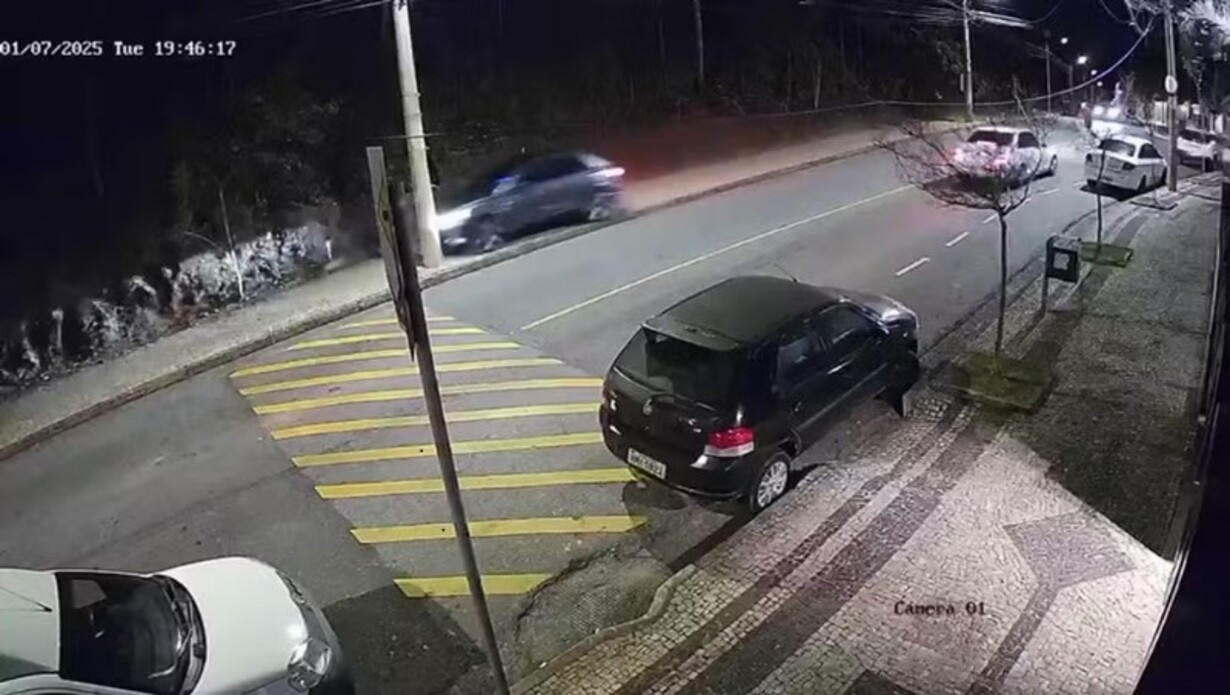 Idoso se envolve em acidente após passar mal no Belvedere, em BH