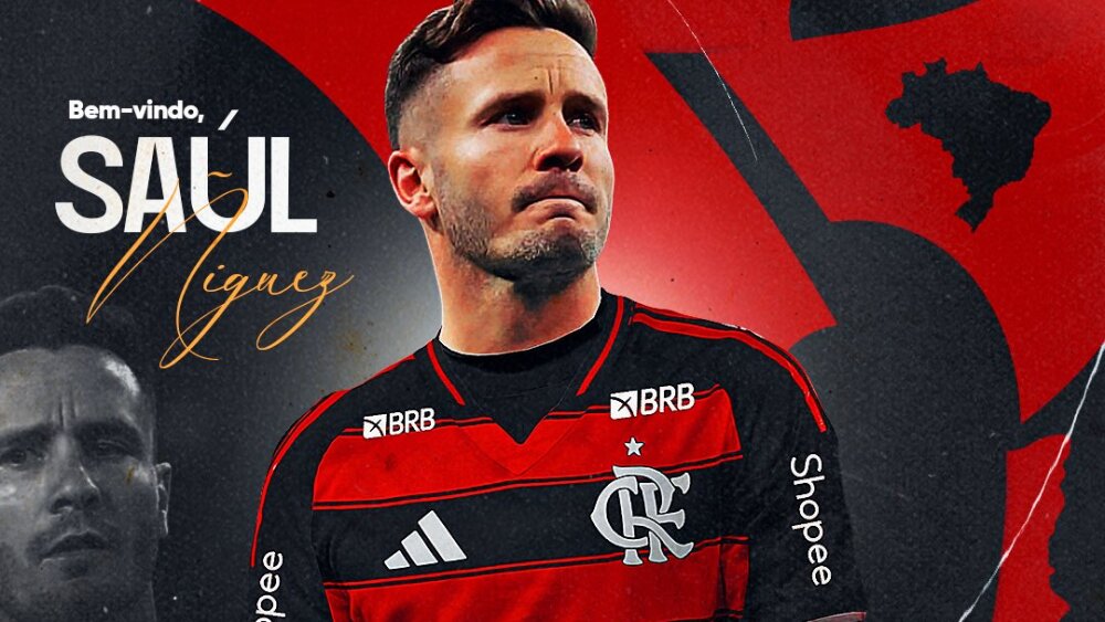 Flamengo confirma contratação de Saúl Ñíguez, ex-Atlético de Madrid
